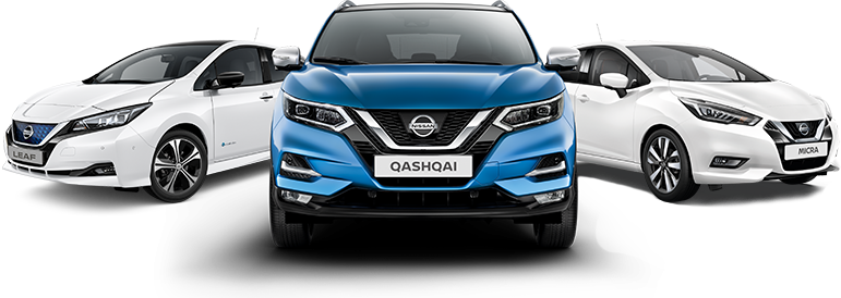 image of three nissan cars